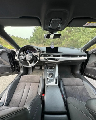 Audi A5 cena 118080 przebieg: 128500, rok produkcji 2017 z Nisko małe 379